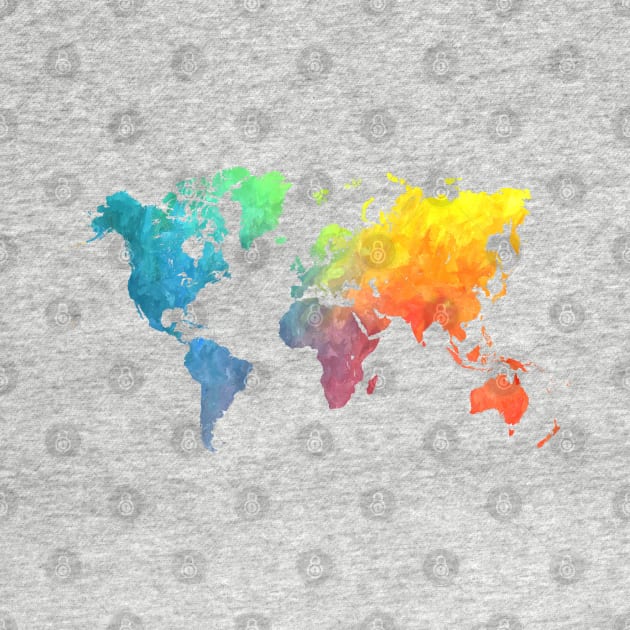 world map colors  #map #worldmap by JBJart